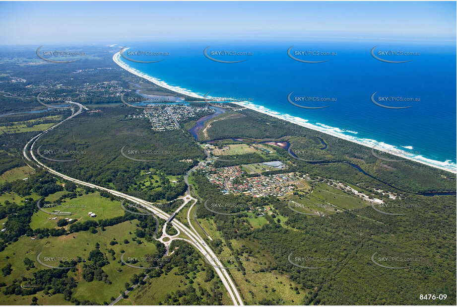 Aerial Photo Brunswick Heads NSW Aerial Photography