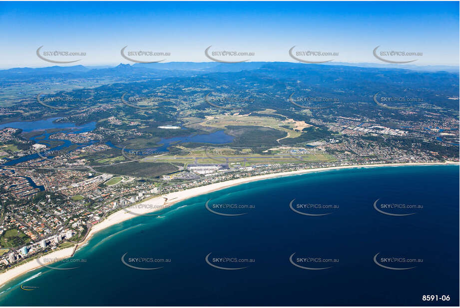 Aerial Photo Bilinga QLD Aerial Photography