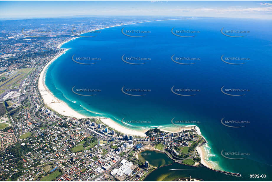 Aerial Photo Coolangatta QLD Aerial Photography