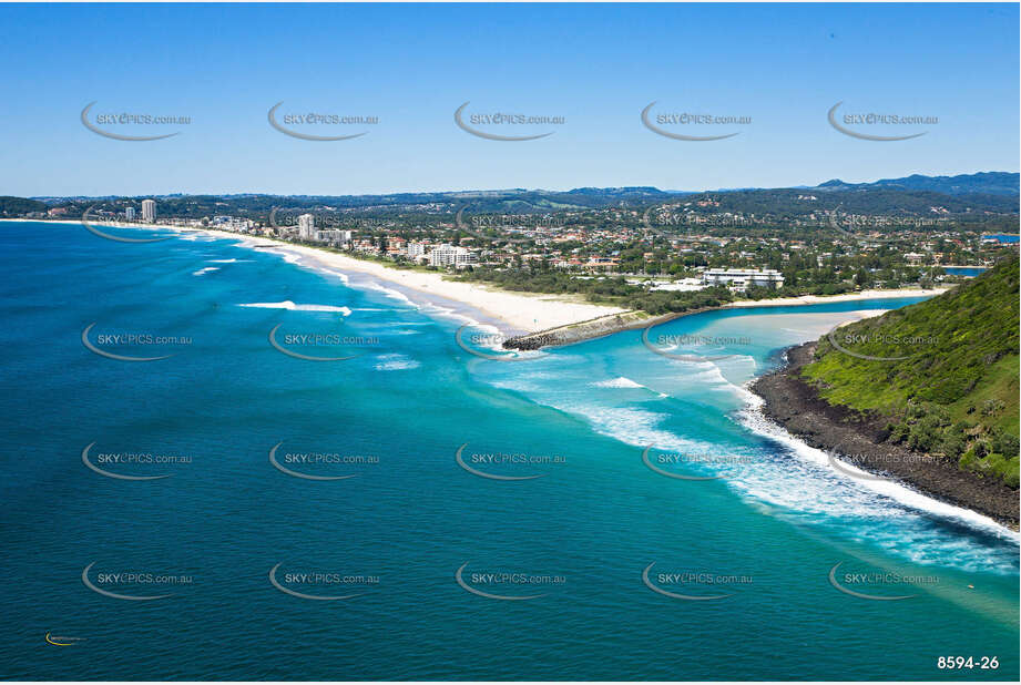 Aerial Photo Palm Beach QLD Aerial Photography