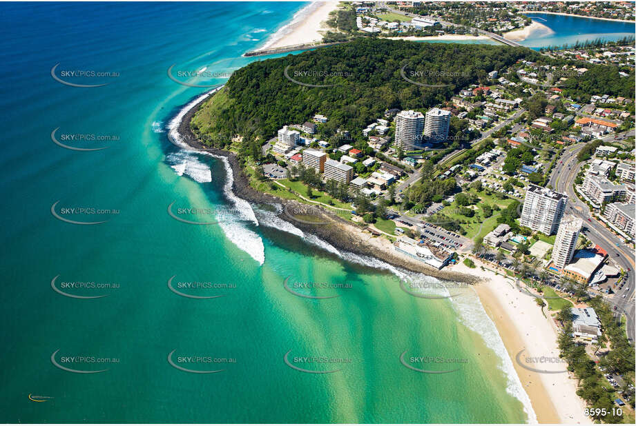 Aerial Photo Burleigh Heads QLD Aerial Photography