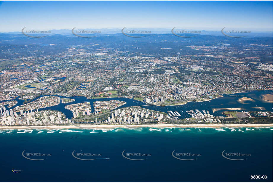 Aerial Photo Main Beach QLD Aerial Photography