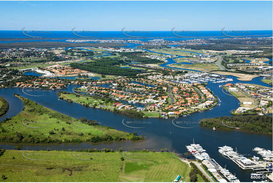 Aerial Photo Hope Island QLD Aerial Photography