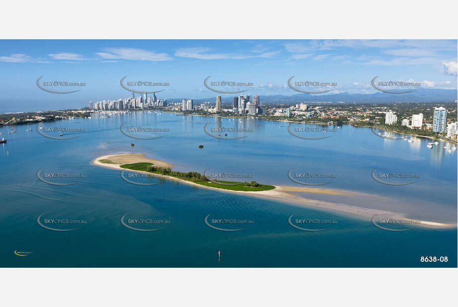 The Gold Coast Broadwater QLD Aerial Photography