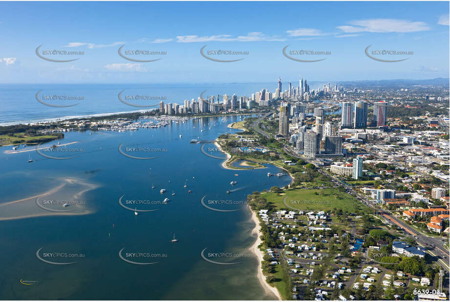 Aerial Photo Southport QLD Aerial Photography