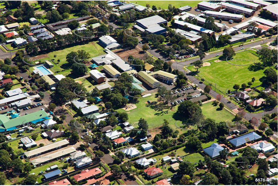 Aerial Photo Harristown QLD Aerial Photography