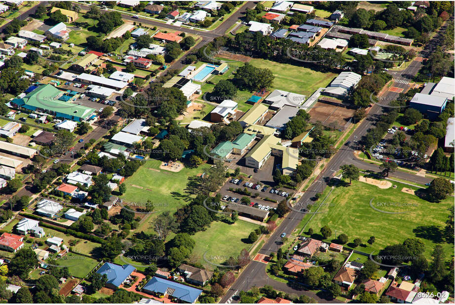 Aerial Photo Harristown QLD Aerial Photography