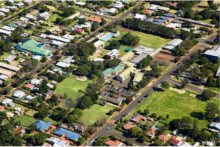 Aerial Photo Harristown QLD Aerial Photography