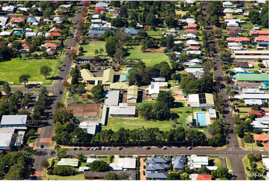 Aerial Photo Harristown QLD Aerial Photography