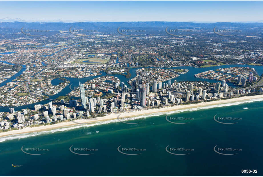 Aerial Photo Surfers Paradise QLD Aerial Photography