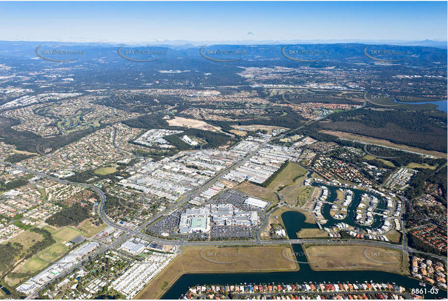 Aerial Photo Biggera Waters QLD Aerial Photography