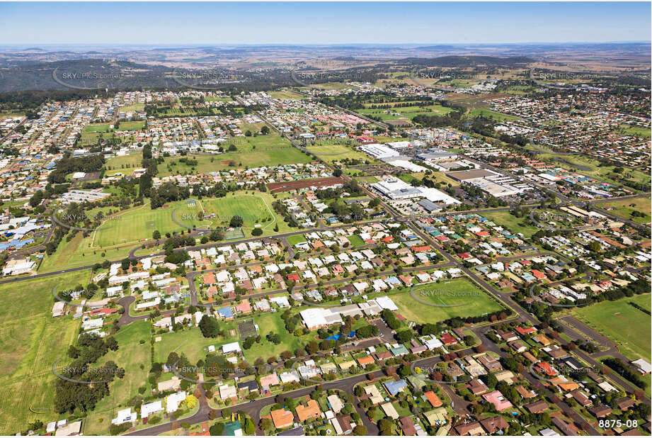 Aerial Photo Middle Ridge QLD Aerial Photography