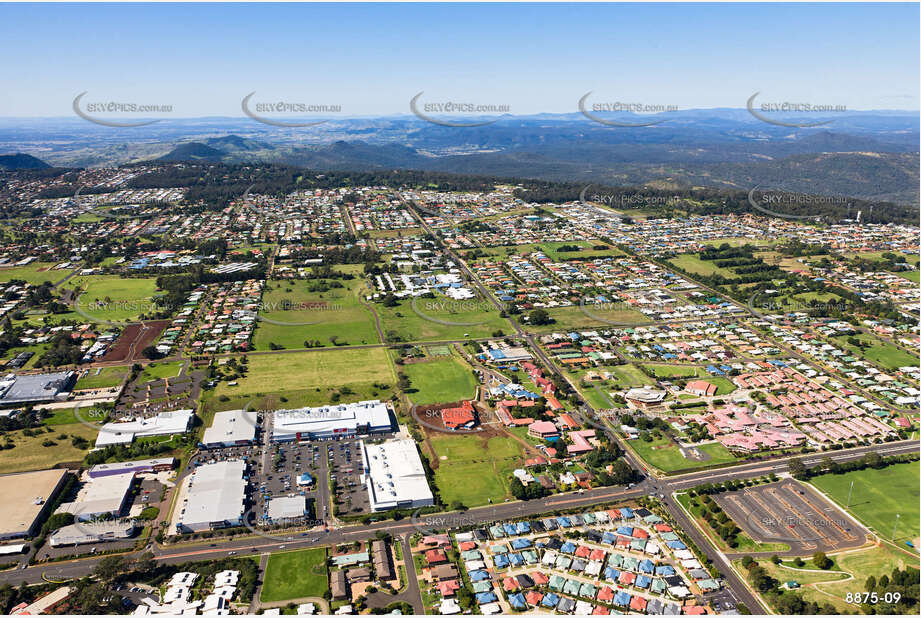 Aerial Photo Newtown QLD Aerial Photography