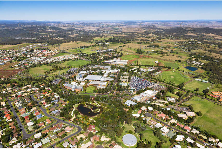 Aerial Photo Newtown QLD Aerial Photography