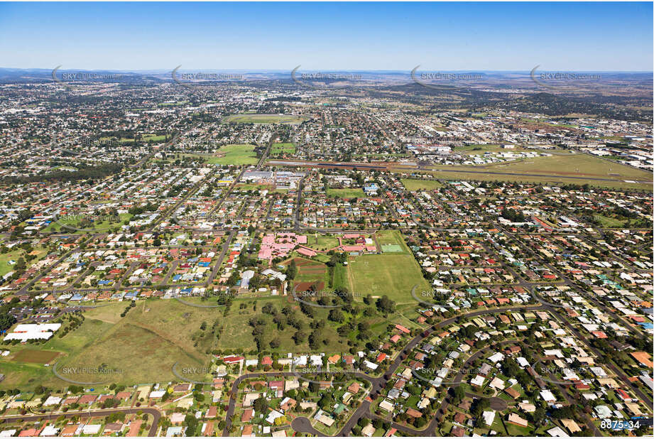 Aerial Photo Wilsonton QLD Aerial Photography