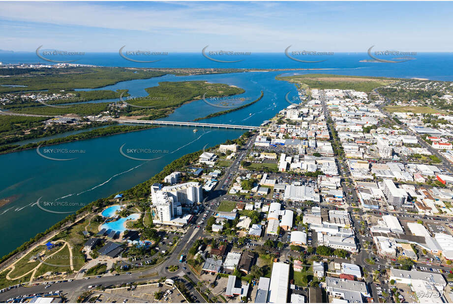 Aerial Photo Mackay CBD QLD Aerial Photography