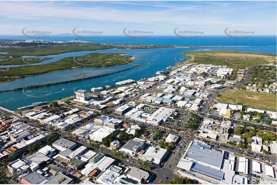 Aerial Photo Mackay CBD QLD Aerial Photography