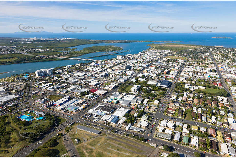 Aerial Photo Mackay CBD QLD Aerial Photography