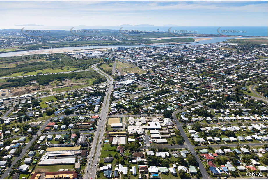 Aerial Photo West Mackay QLD Aerial Photography