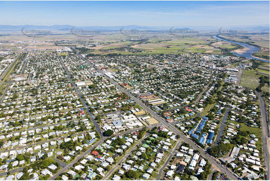 Aerial Photo West Mackay QLD Aerial Photography