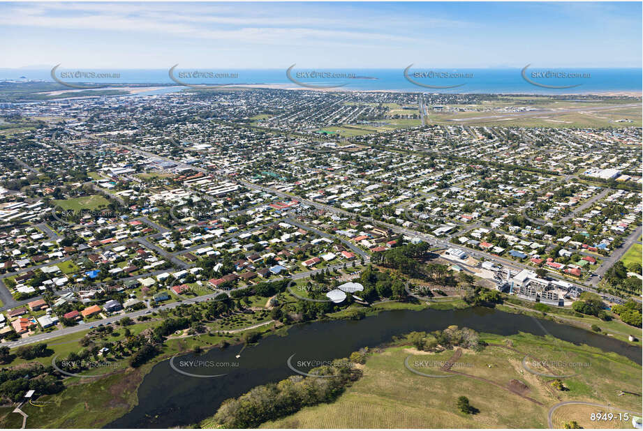 Aerial Photo West Mackay QLD Aerial Photography