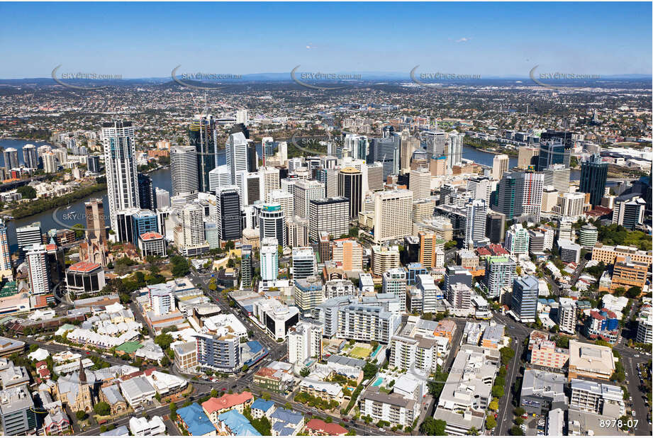 Aerial Photo Brisbane CBD QLD Aerial Photography