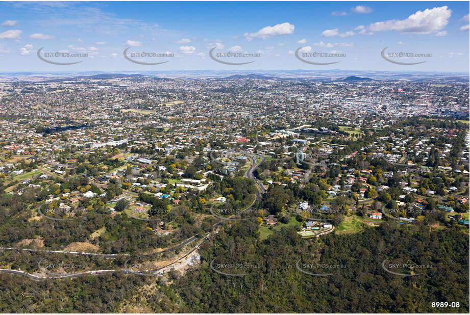 Aerial Photo East Toowoomba QLD Aerial Photography