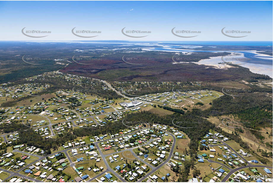 Aerial Photo Cooloola Cove QLD Aerial Photography