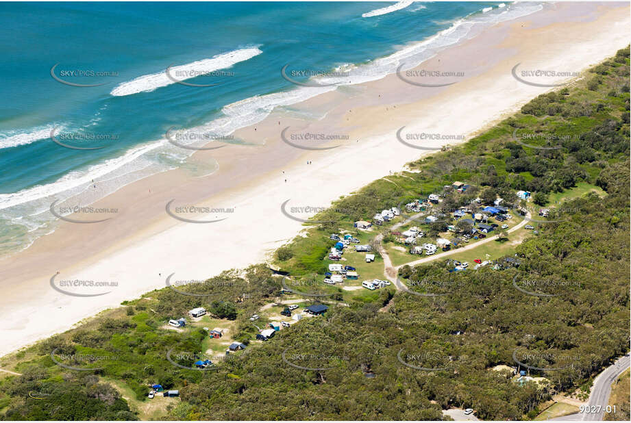 Aerial Photo Noosa North Shore QLD Aerial Photography