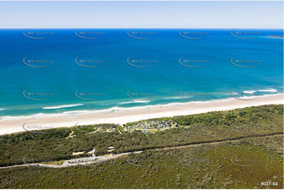 Aerial Photo Noosa North Shore QLD Aerial Photography