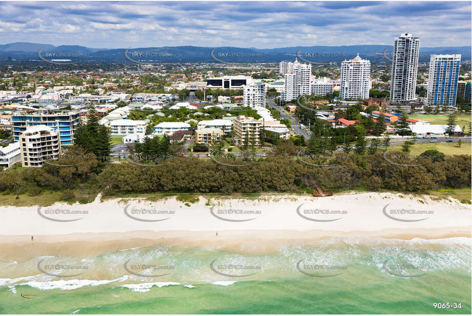 Aerial Photo Mermaid Beach QLD Aerial Photography