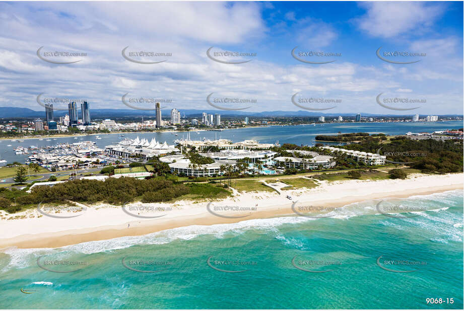 Aerial Photo Main Beach QLD Aerial Photography