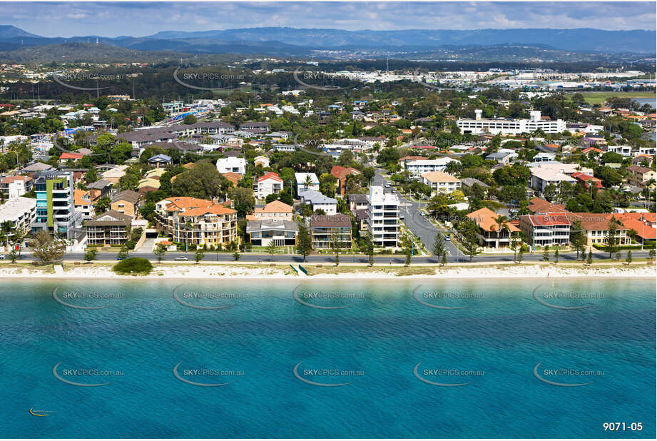 Aerial Photo Biggera Waters QLD Aerial Photography