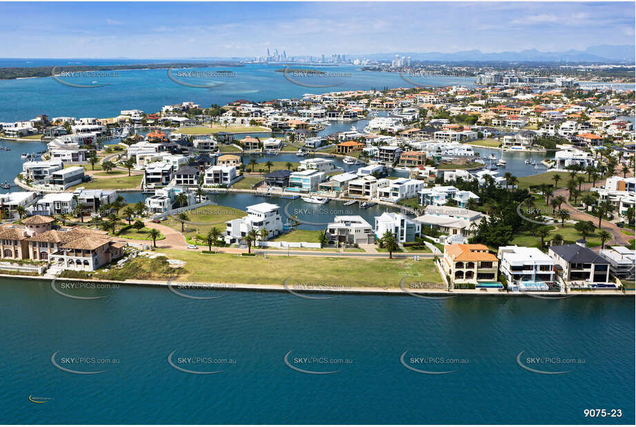 Aerial Photo Sovereign Island QLD Aerial Photography