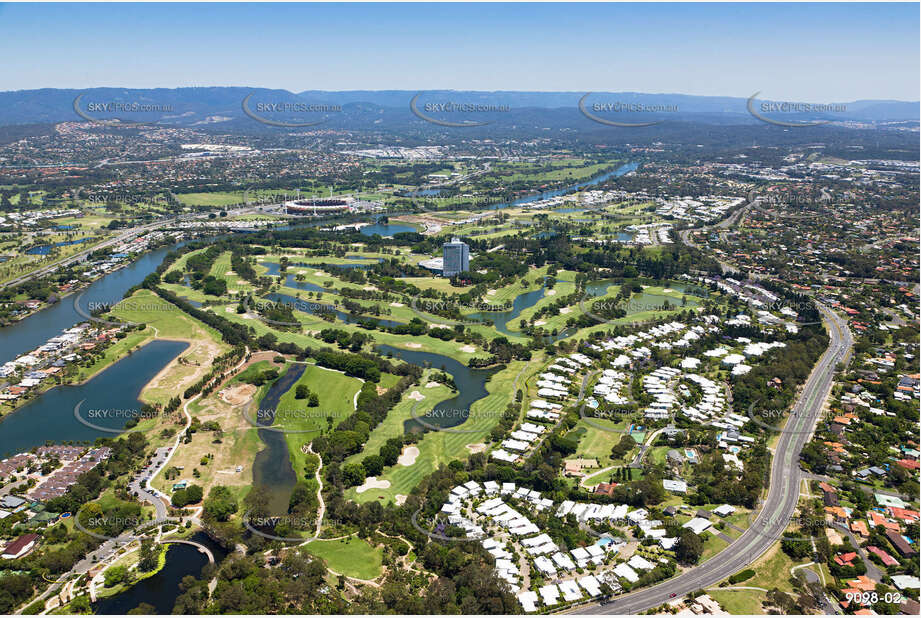 Aerial Photo Benowa QLD Aerial Photography