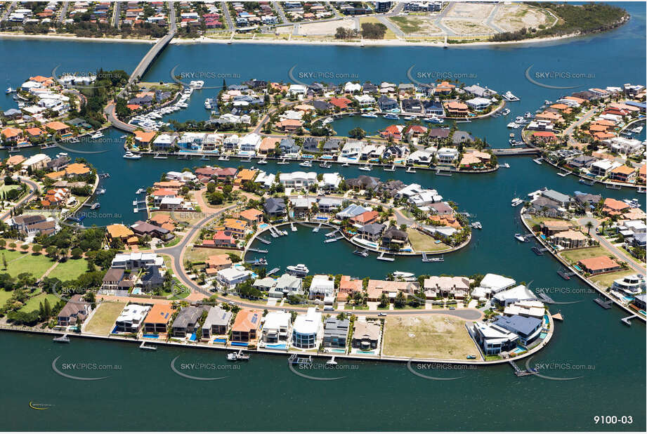 Aerial Photo Sovereign Island QLD Aerial Photography