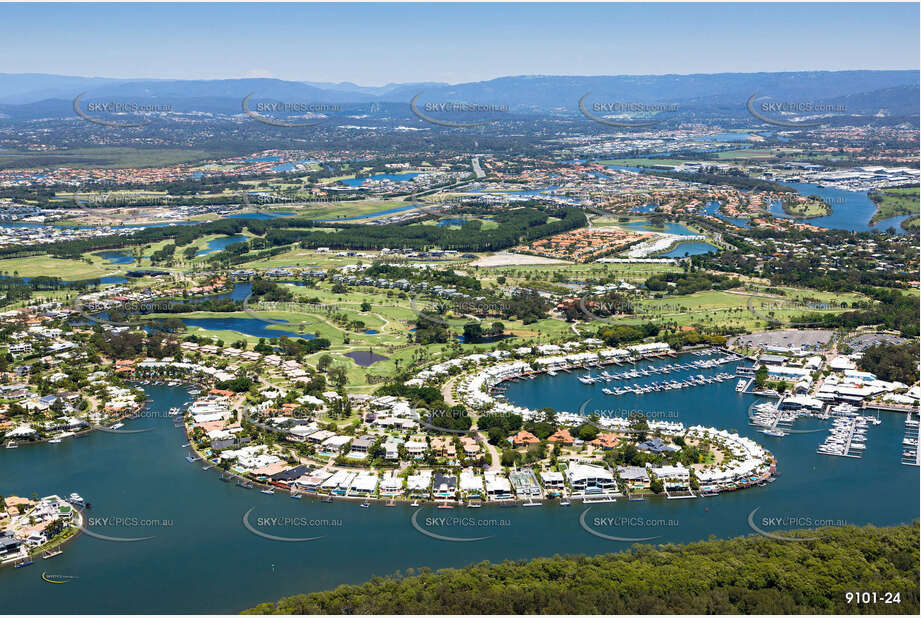 Aerial Photo Sanctuary Cove QLD Aerial Photography