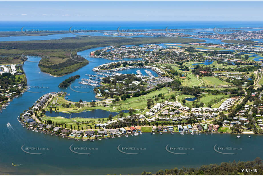 Aerial Photo Sanctuary Cove QLD Aerial Photography
