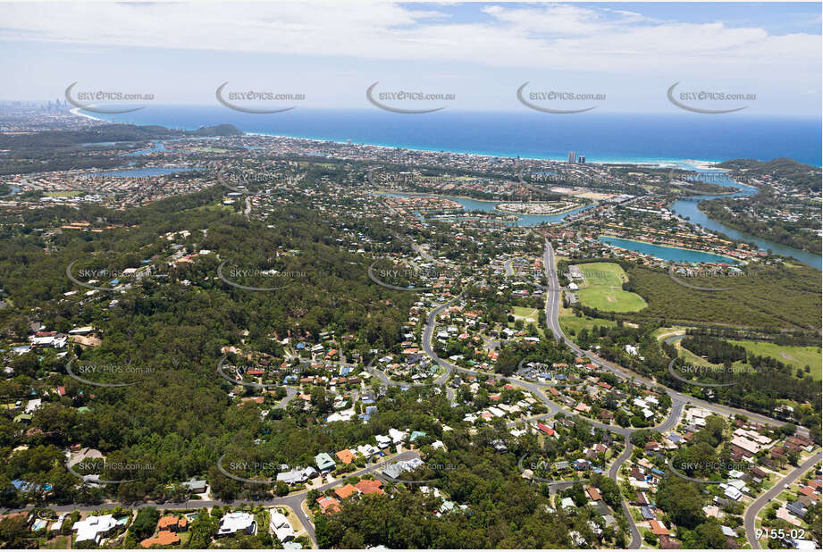 Aerial Photo Currumbin Waters QLD Aerial Photography