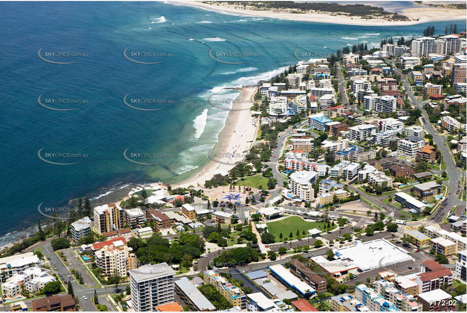 Aerial Photo Kings Beach QLD Aerial Photography