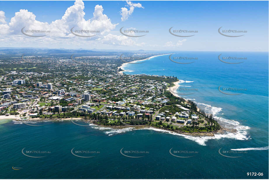 Aerial Photo Kings Beach QLD Aerial Photography