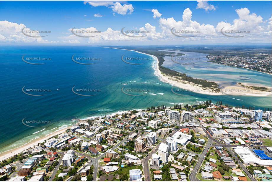 Aerial Photo Kings Beach QLD Aerial Photography