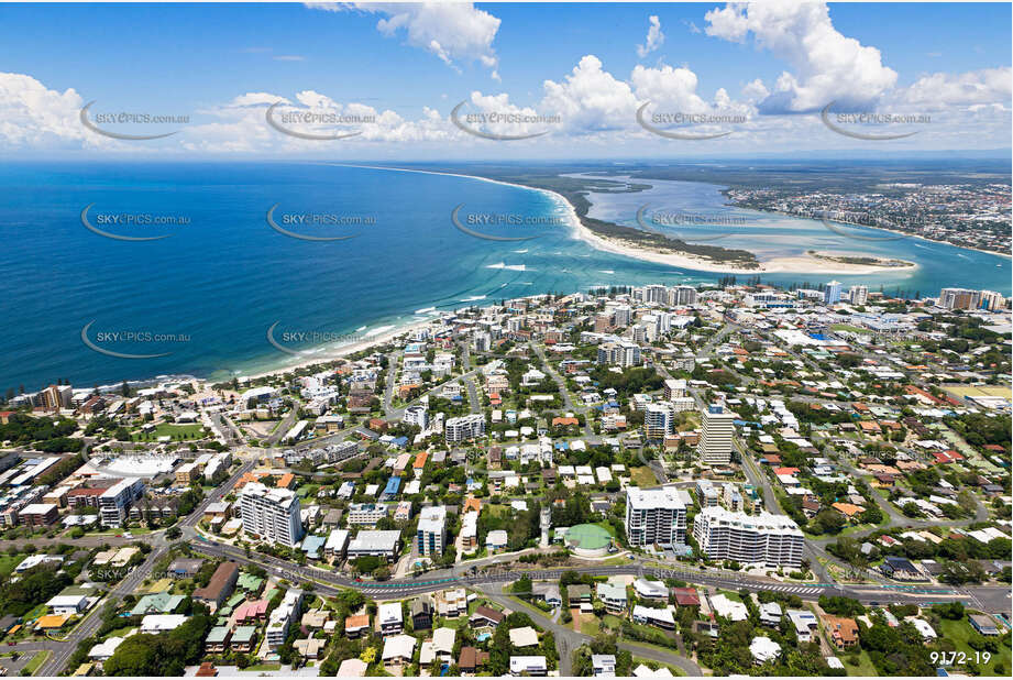 Aerial Photo Kings Beach QLD Aerial Photography