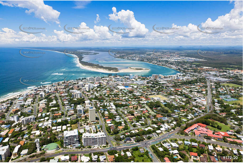 Aerial Photo Kings Beach QLD Aerial Photography
