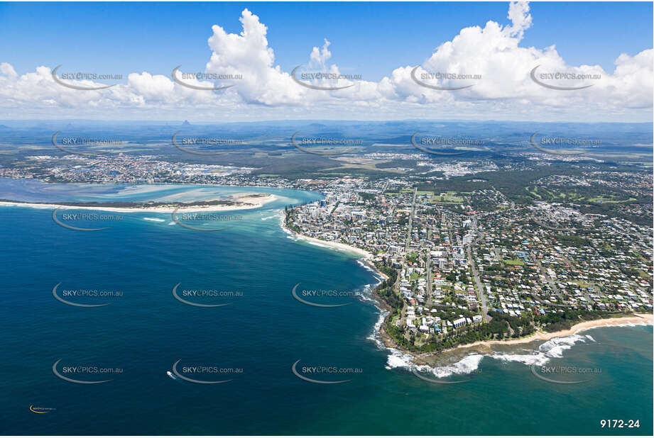 Aerial Photo Kings Beach QLD Aerial Photography