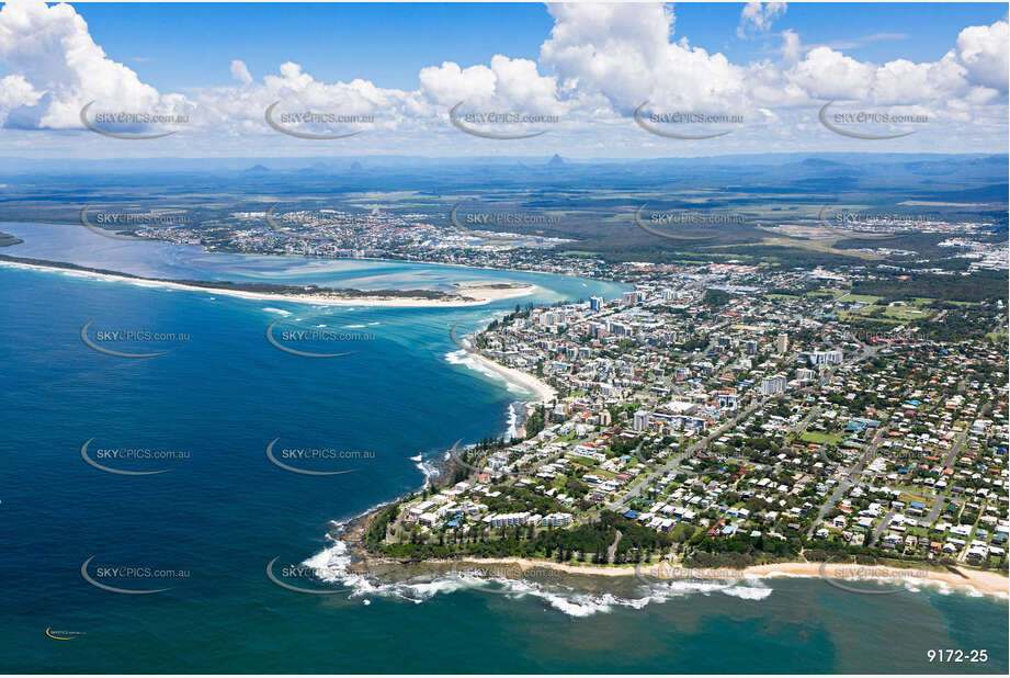 Aerial Photo Kings Beach QLD Aerial Photography