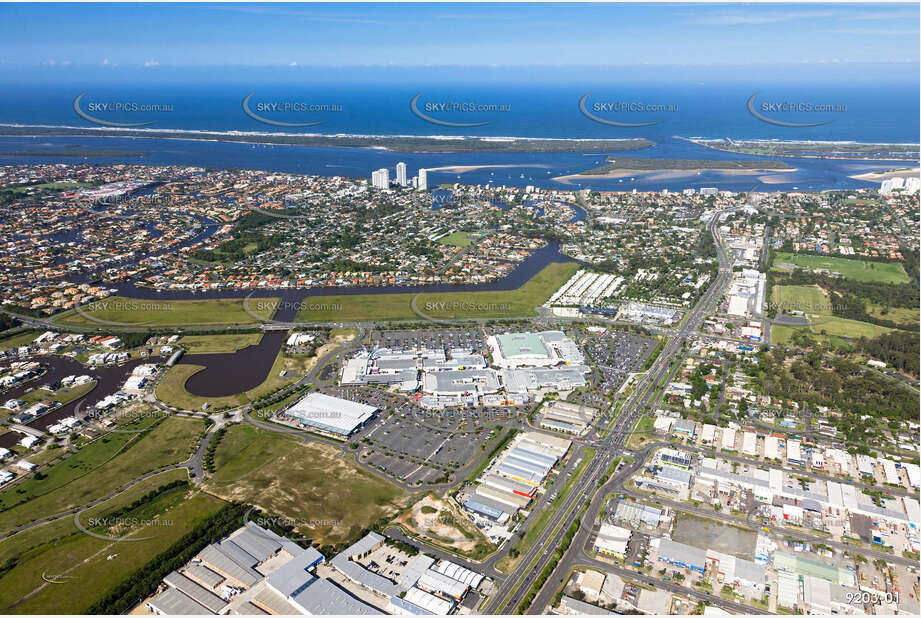 Aerial Photo Biggera Waters QLD Aerial Photography