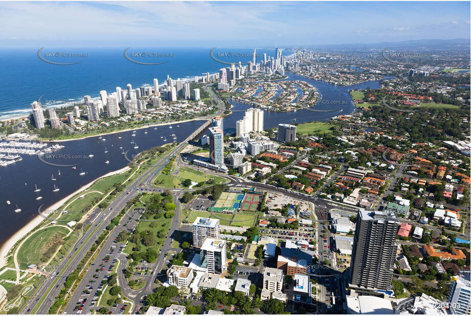 Aerial Photo Southport QLD Aerial Photography