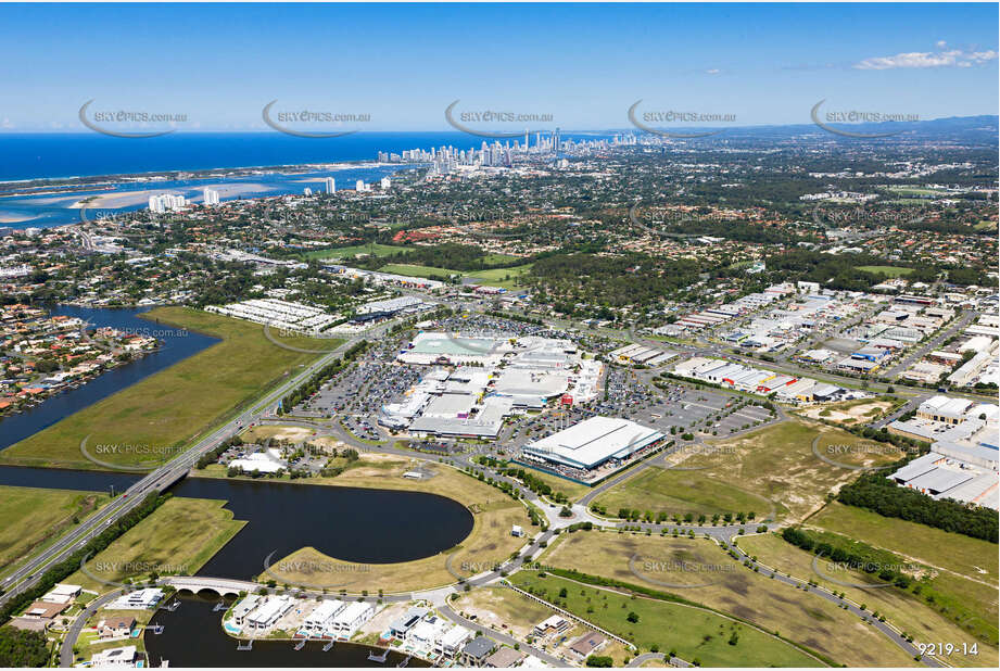 Aerial Photo Biggera Waters QLD Aerial Photography