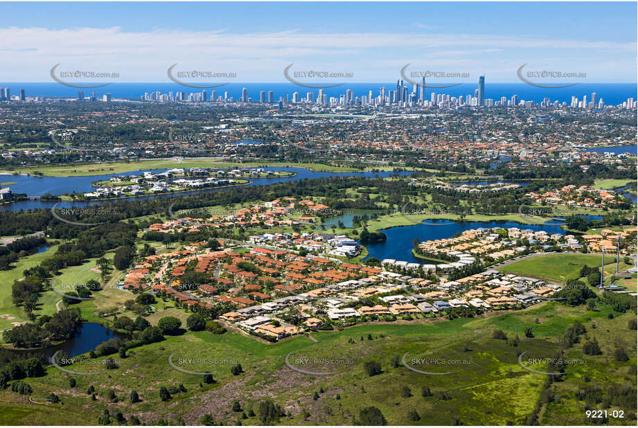 Aerial Photo Carrara QLD Aerial Photography